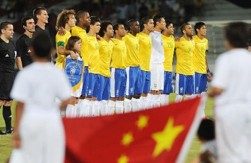 国足vs巴西友谊赛